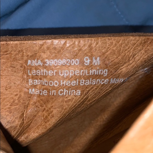 NAYA ANA OPEN TOE BOOTIE CARAMEL 9 NWOT - Picture 9 of 9